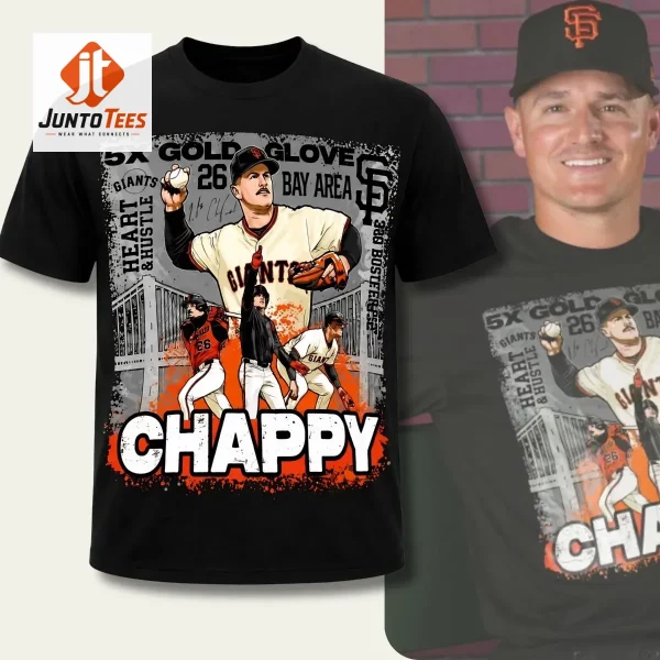 Authentic Matt Chapman Chappy T-Shirt SF Giants Giveaway 26 July 2026 product image at juntotees.com