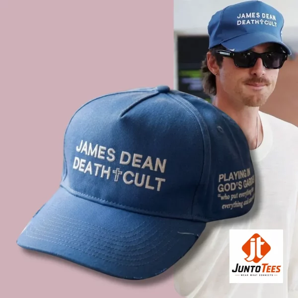Authentic Paly Hollywood James Dean Death Cult Hat Replica product image at juntotees.com
