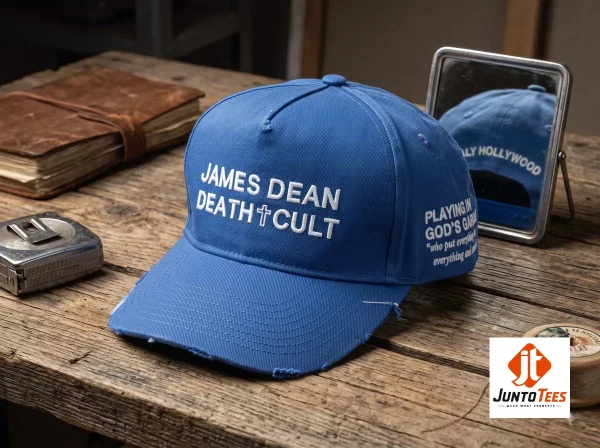 Detailed look of high-quality Paly Hollywood James Dean Death Cult Hat Replica in Hats