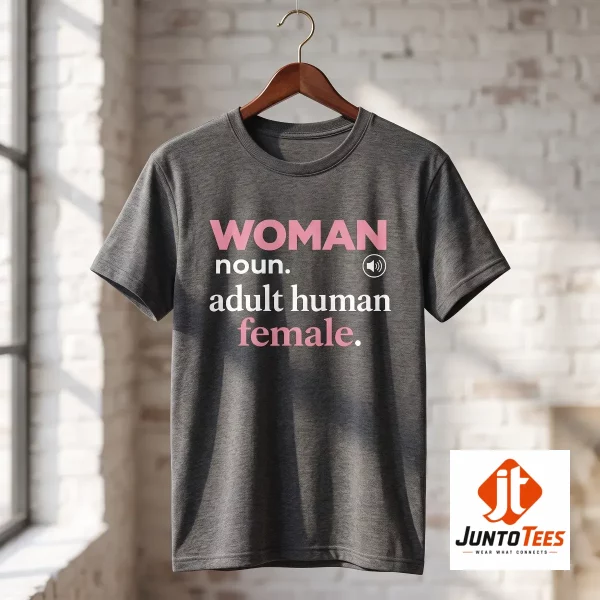 Detailed look of Enes Kanter Freedom shirt Woman Definition Adult Human Female Dictionary Style in 2D Products