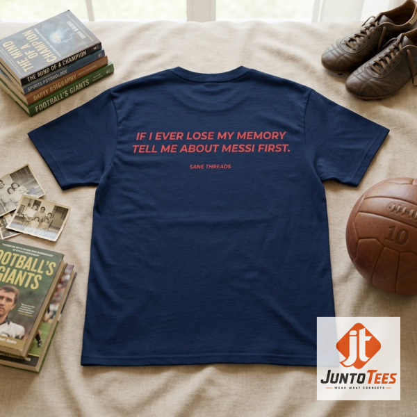 Detailed look of If I Ever Lose My Memory Tell Me About Messi First T-Shirt Funny Soccer Fan Gift in 2d Products