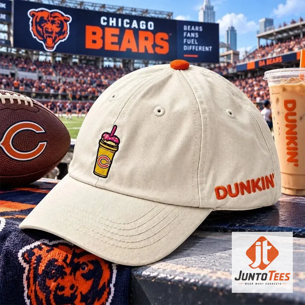 Chicago Bears Dunkin Donuts Coffee Giveaway 2026 Free Embroidered Baseball Hat 5 Chicago Bears Dunkin Donuts Coffee Giveaway 2026 Free Embroidered Baseball Hat