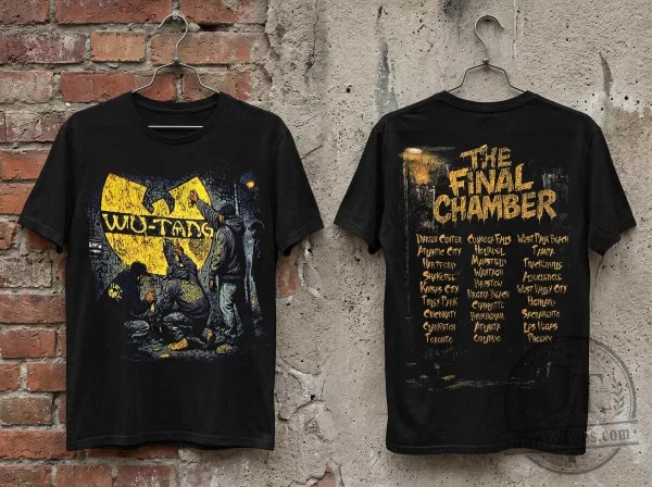 Wu-Tang Clan The Final Chamber Tour 2026 North America Merch T-Shirt