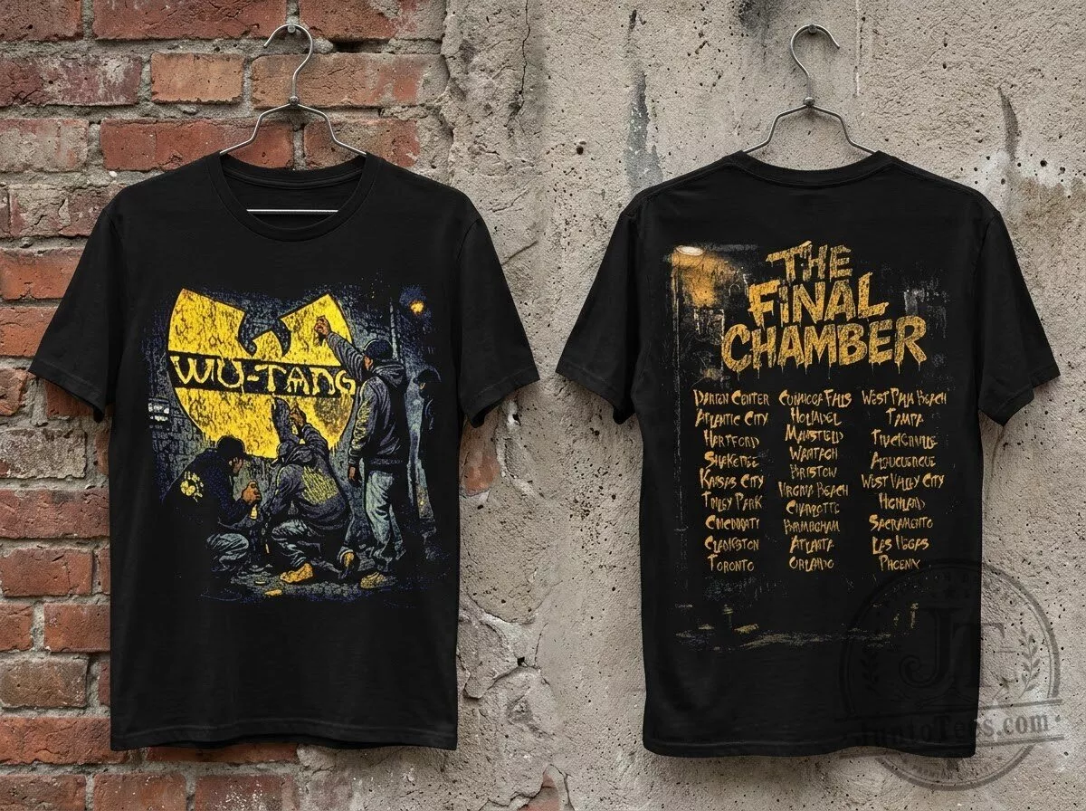 Wu-Tang Clan The Final Chamber Tour 2026 North America Merch T-Shirt