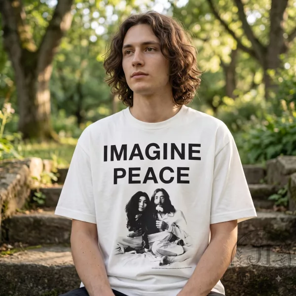 G Dragon Wearing John Lennon Imagine Peace Tee at BIGBANG 2026 MetLife Stadium Concert