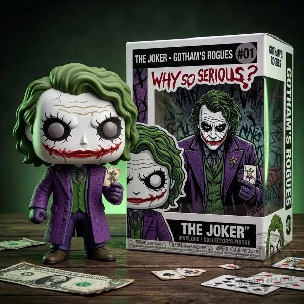The Joker Gothams Rogues Number 01 Vinyl Collectible Figure