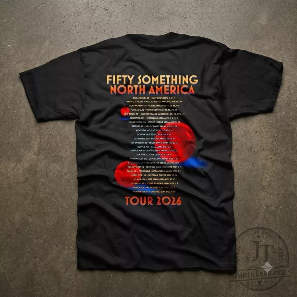 Rush Fifty Something Tour 2026 Merch Spheres T-Shirt Sweatshirt Hoodie