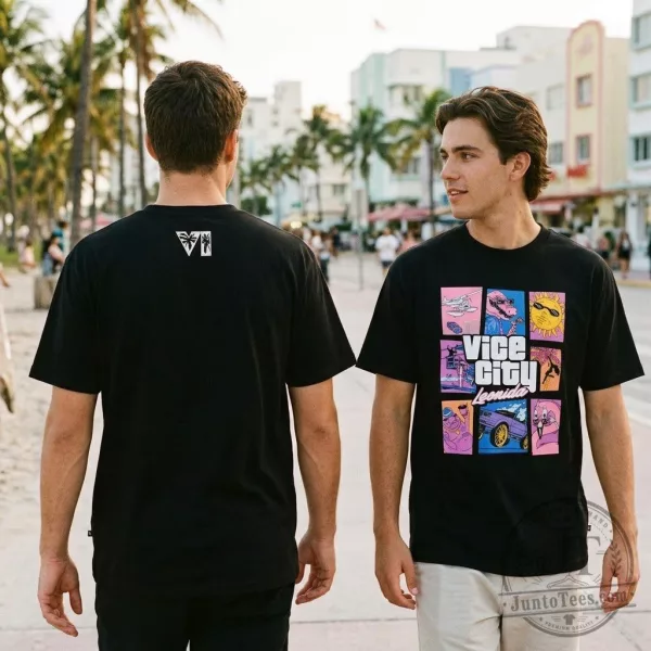 2026 Merch Vice City Leonida Grand Theft Auto VI Goodtime State Tee Shirt
